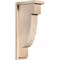 Ekena Millwork Alpine Smooth Corbel w/Backplate, Douglas Fir, 5 1/2"W x 10"D x 22"H COR06X10X22ALP01SDF - alternate 1